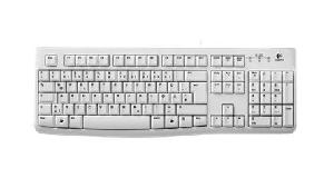 Logitech Keyboard K120 for Business - Standard - Wired - USB - QWERTZ - White